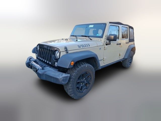 2017 Jeep Wrangler Unlimited Willys Wheeler