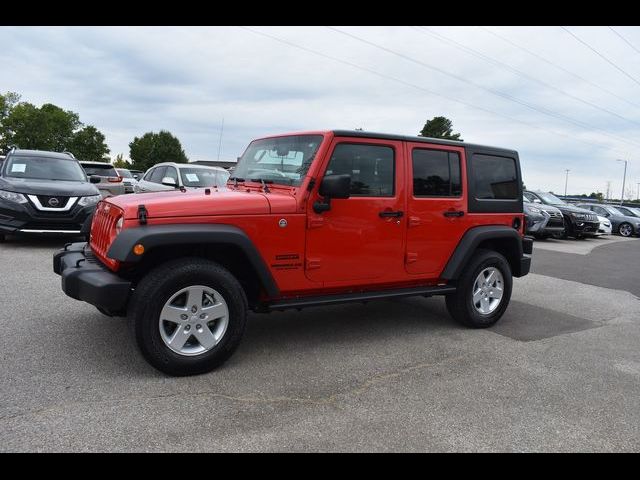 2017 Jeep Wrangler Unlimited Sport