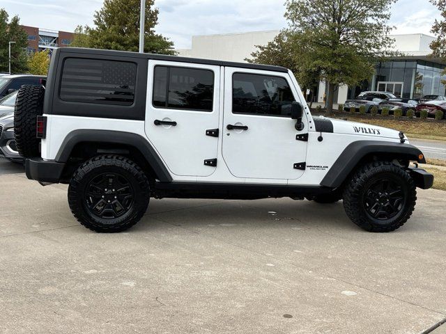 2017 Jeep Wrangler Unlimited Willys Wheeler