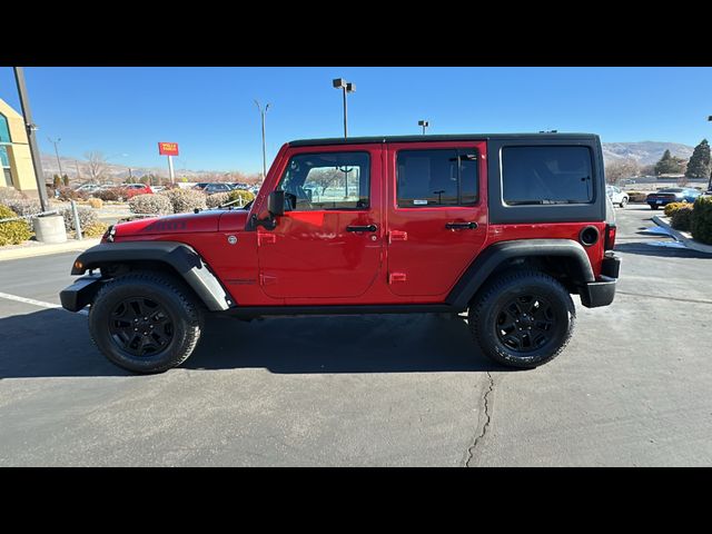 2017 Jeep Wrangler Unlimited Willys Wheeler