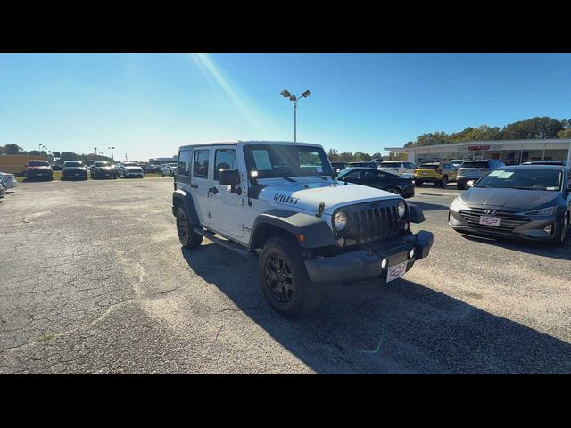 2017 Jeep Wrangler Unlimited Willys Wheeler