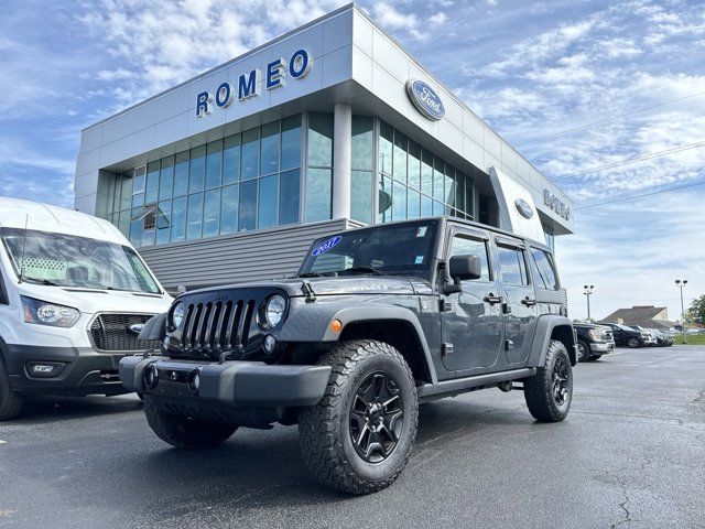 2017 Jeep Wrangler Unlimited Willys Wheeler