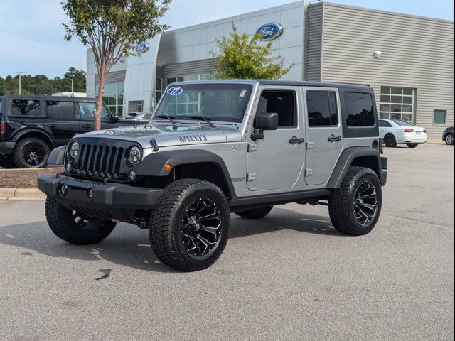 2017 Jeep Wrangler Unlimited Willys Wheeler