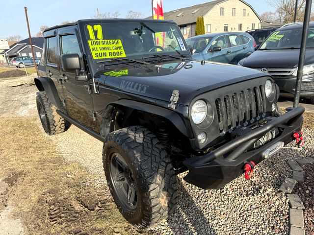2017 Jeep Wrangler Unlimited Willys Wheeler