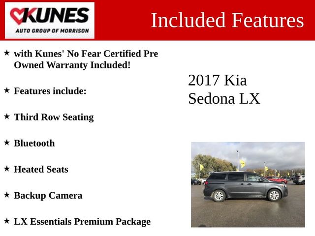 2017 Kia Sedona LX