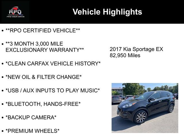 2017 Kia Sportage EX