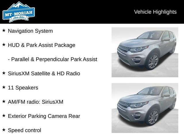 2017 Land Rover Discovery Sport HSE LUX