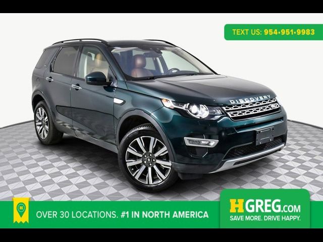 2017 Land Rover Discovery Sport HSE LUX