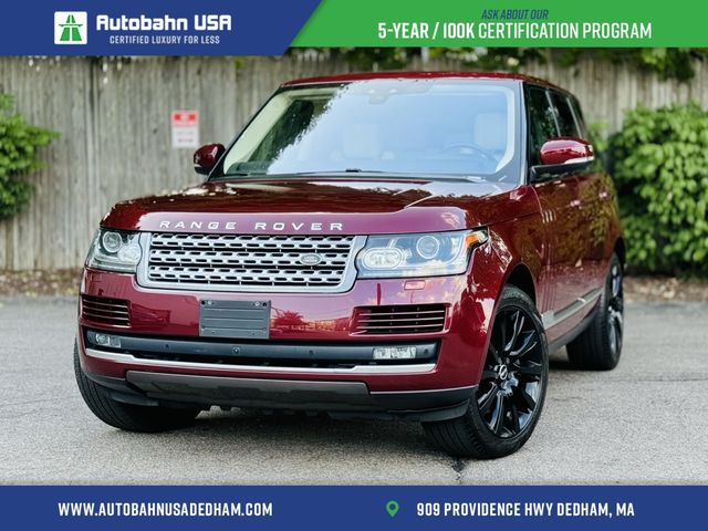 2017 Land Rover Range Rover HSE