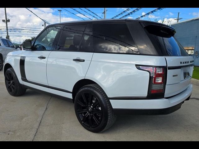 2017 Land Rover Range Rover Base