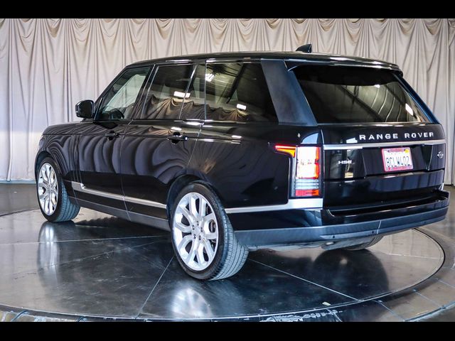 2017 Land Rover Range Rover HSE