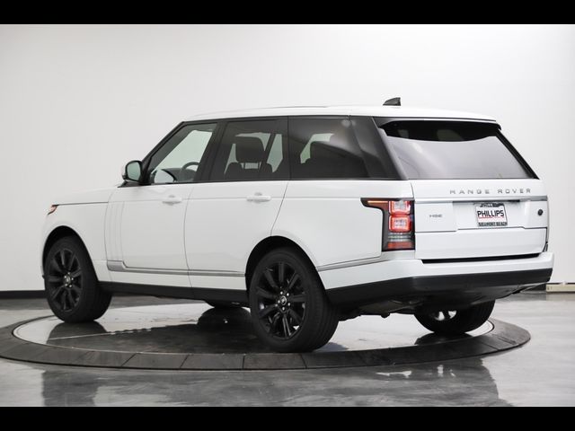 2017 Land Rover Range Rover HSE