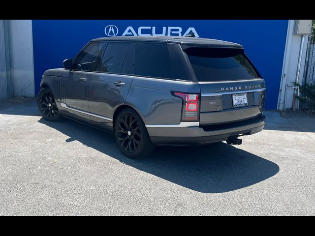 2017 Land Rover Range Rover HSE