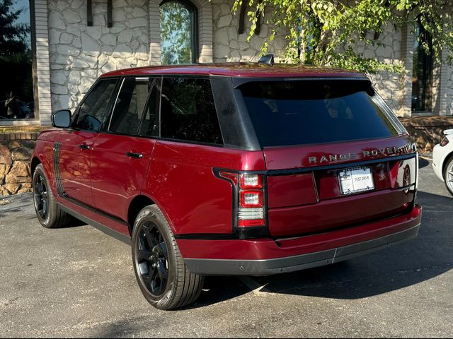 2017 Land Rover Range Rover HSE