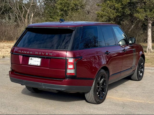 2017 Land Rover Range Rover HSE