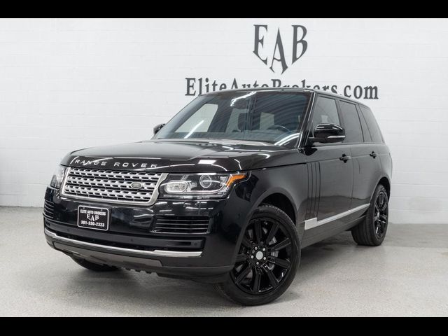 2017 Land Rover Range Rover HSE