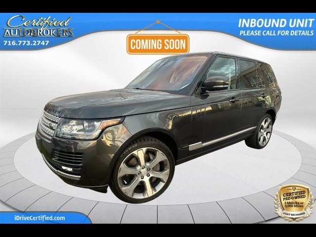 2017 Land Rover Range Rover Base