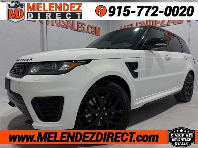 2017 Land Rover Range Rover Sport SVR