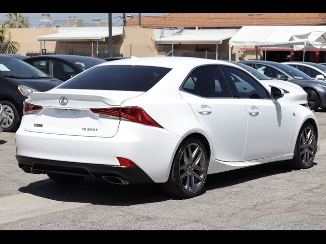 2017 Lexus IS Turbo F Sport