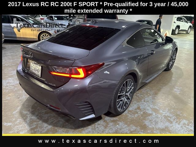 2017 Lexus RC 