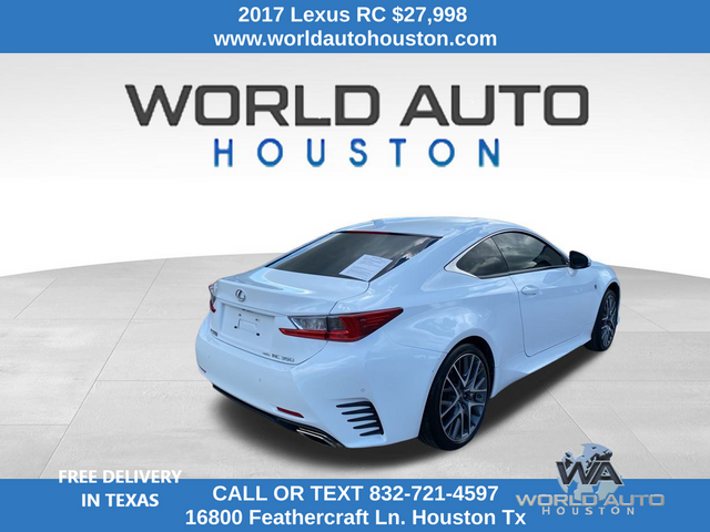 2017 Lexus RC 350 F Sport