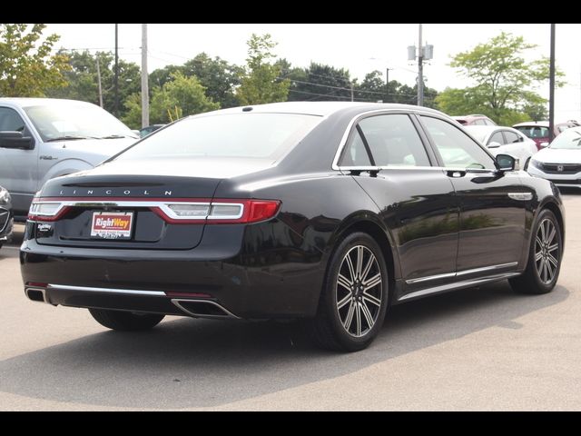 2017 Lincoln Continental Reserve