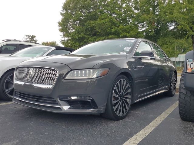 2017 Lincoln Continental Black Label