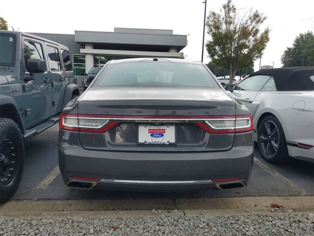 2017 Lincoln Continental Black Label