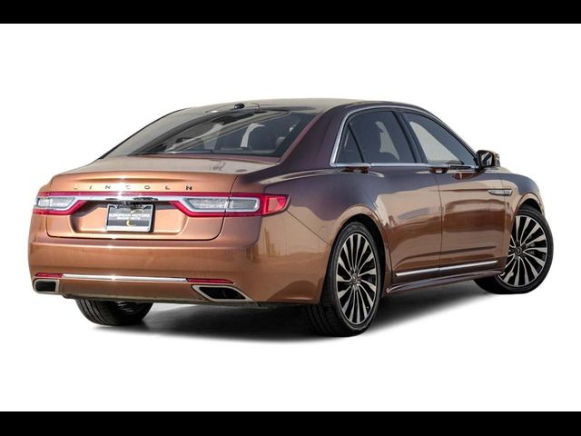 2017 Lincoln Continental Black Label