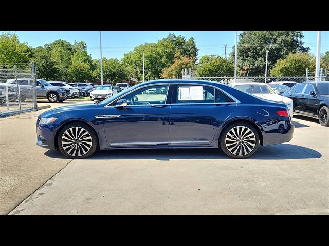 2017 Lincoln Continental Black Label