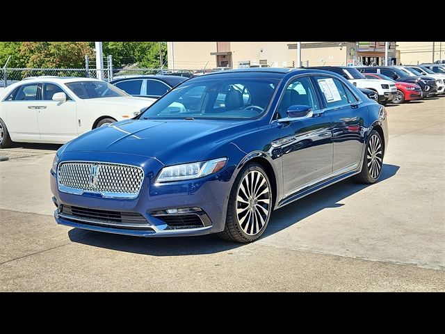 2017 Lincoln Continental Black Label