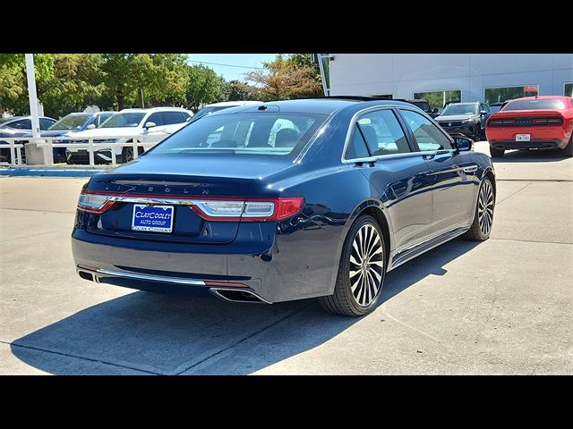 2017 Lincoln Continental Black Label