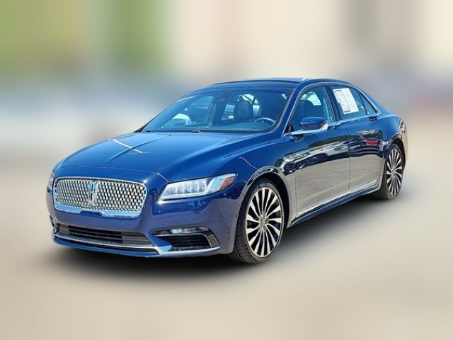 2017 Lincoln Continental Black Label