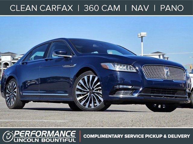 2017 Lincoln Continental Black Label