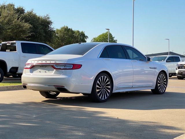 2017 Lincoln Continental Black Label