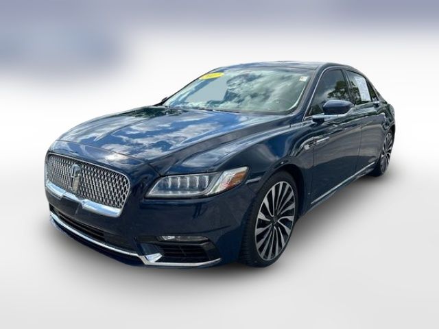 2017 Lincoln Continental Black Label