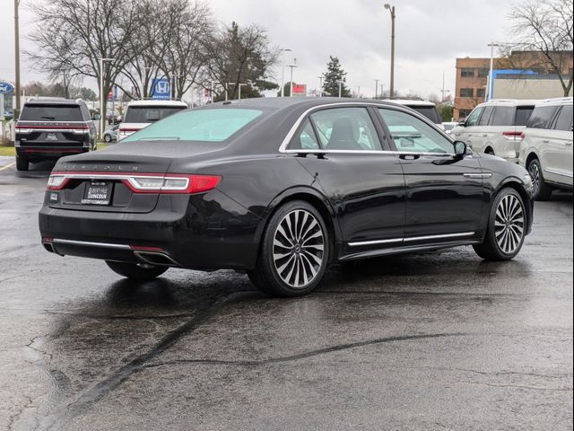 2017 Lincoln Continental Black Label