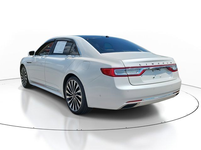 2017 Lincoln Continental Black Label