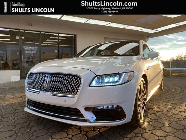 2017 Lincoln Continental Black Label