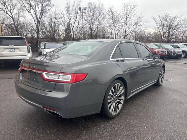 2017 Lincoln Continental Black Label