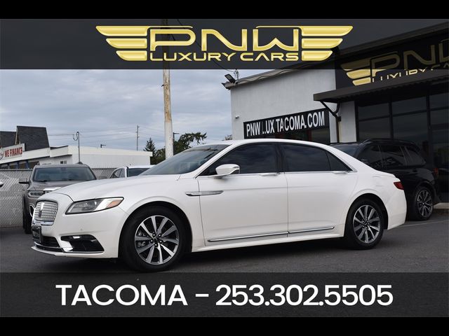 2017 Lincoln Continental Premiere