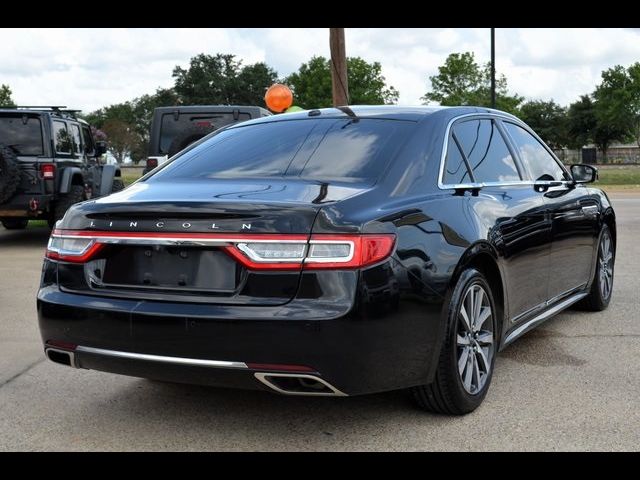 2017 Lincoln Continental Premiere