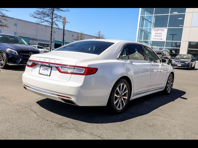 2017 Lincoln Continental Premiere