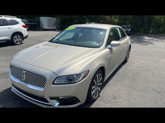 2017 Lincoln Continental Premiere