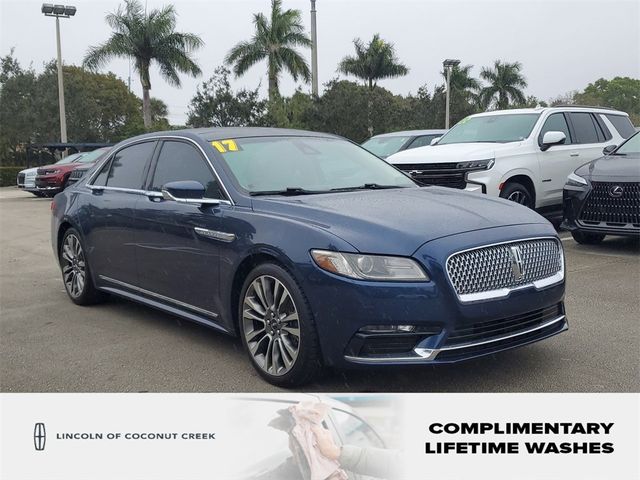 2017 Lincoln Continental Reserve