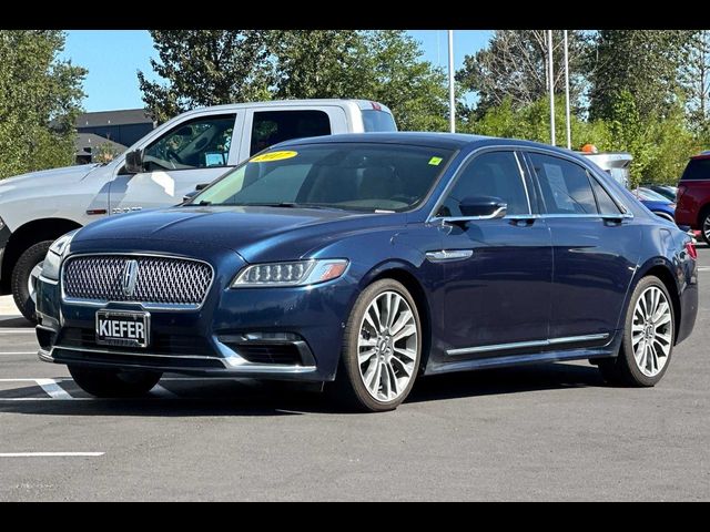 2017 Lincoln Continental Reserve