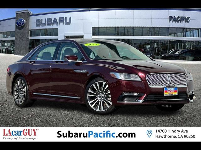 2017 Lincoln Continental Reserve