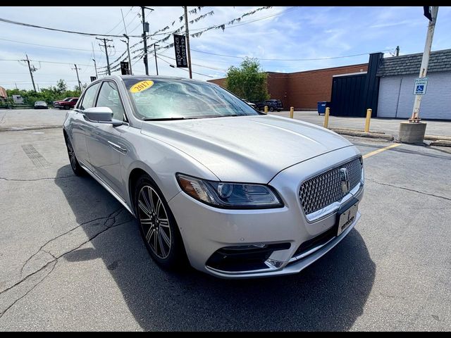 2017 Lincoln Continental Reserve