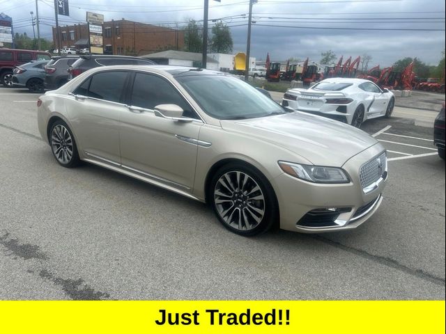 2017 Lincoln Continental Reserve