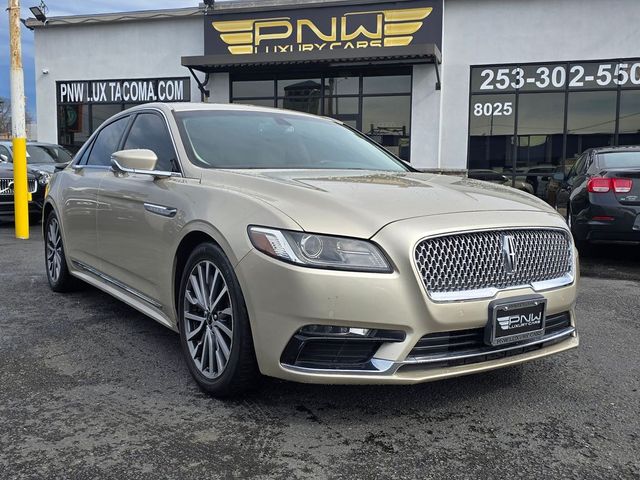 2017 Lincoln Continental Select